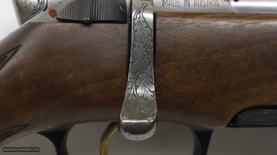 Steyr Model L Engraved, 5.6x57mm With rings Rare gun!Here - Image 4 of 25