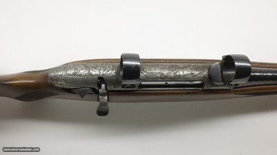 Steyr Model L Engraved, 5.6x57mm With rings Rare gun!Here - Image 13 of 25