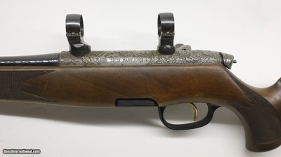 Steyr Model L Engraved, 5.6x57mm With rings Rare gun!Here - Image 21 of 25
