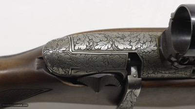 Steyr Model L Engraved, 5.6x57mm With rings Rare gun!Here - Image 6 of 25