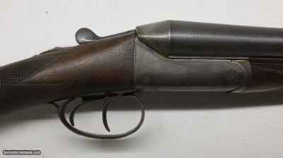 Ward & Sons Boxlock Side by Side Birmingham England 12ga 30