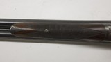 Ward & Sons Boxlock Side by Side Birmingham England 12ga 30