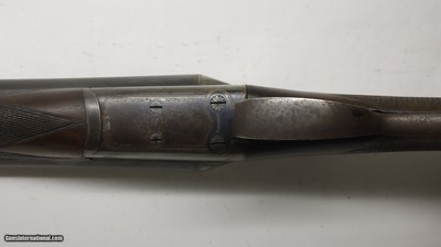 Ward & Sons Boxlock Side by Side Birmingham England 12ga 30