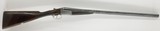 Thorpe Bartram English Boxlock Deluxe 12ga 28