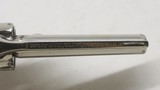 Iver Johnson Top Break Nickel Hammerless 38 S&W 3