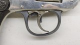 Iver Johnson Top Break Nickel Hammerless 38 S&W 3