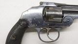 Iver Johnson top break hammerless 38 S&W Blued - 3 of 15