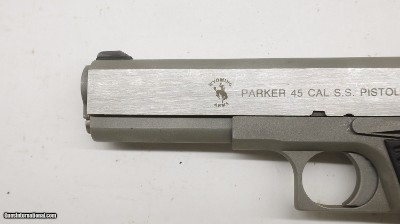 Wyoming Arms Parker 1911 45 ACP Stainless 2 x Mags - Image 15 of 17
