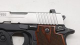 SiG Sauer P938 938 two tone with laser and 3 x mags, cased - 20 of 25