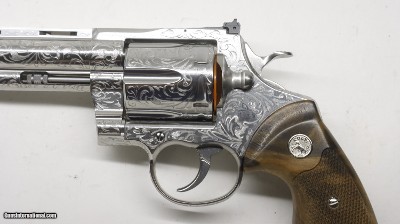 Colt Anaconda Factory Hand Engraved D Level, 44 Mag 8