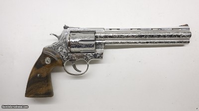 Colt Anaconda Factory Hand Engraved D Level, 44 Mag 8