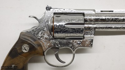 Colt Anaconda Factory Hand Engraved D Level, 44 Mag 8
