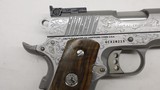Colt 1911 Gold Cup Light Custom shop B hand engraved O5070GCL - 6 of 18
