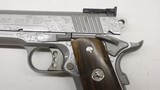 Colt 1911 Gold Cup Light Custom shop B hand engraved O5070GCL - 17 of 18