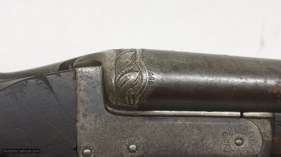 Belgium Boxlock Side by Side 12ga 30