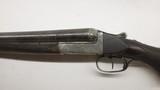 Belgium Boxlock Side by Side 12ga 30