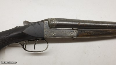 Belgium Boxlock Side by Side 12ga 30