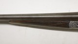 BSA Birmingham Small Arms Side by Side, 12ga, 27