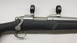 Remington 700 Stainless Fluted Synthetic 17 Rem with rings - 1 of 20