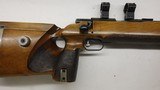 Anschutz 54 Match, thumb hole stock, target bench rest