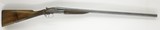 J&W Tolley English Boxlock Deluxe 12ga 27
