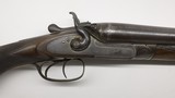 H Dean Durham Hammer gun, Belgium 16ga 30