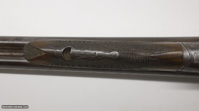H Dean Durham Hammer gun, Belgium 16ga 30