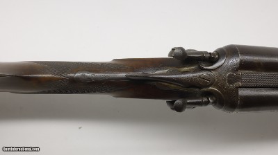 H Dean Durham Hammer gun, Belgium 16ga 30