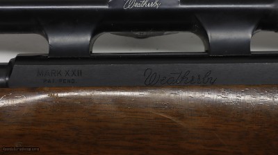 Weatherby Mark XXII Semi Auto Weatherby Scope Beretta Italian 22lr - Image 21 of 23