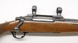 Ruger M77 77 Tang Safety, 7mm Remington mag, rings, 1980