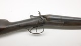Ward & Son English made Hammer gun 12ga 29