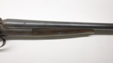 Ward & Son English made Hammer gun 12ga 29