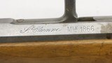 St. Etienne French Bolt action 1866 made 1871 11mm - 24 of 25
