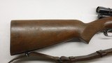 Winchester 43 218 Bee, 1949-57 Vintage Weaver Scope, early 4 digit SN - 3 of 21