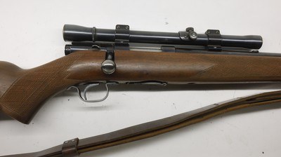 Winchester 43 218 Bee, 1949-57 Vintage Weaver Scope, early 4 digit SN