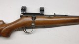 Savage 24D 24 D 22 Hornet, vintage rifle with rings