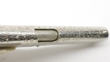 Remington Rand Colt 1911 1911A1 45 APC 1943 Engraved Nickel Ivory - 8 of 20