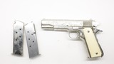 Remington Rand Colt 1911 1911A1 45 APC 1943 Engraved Nickel Ivory - 20 of 20