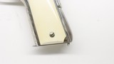 Remington Rand Colt 1911 1911A1 45 APC 1943 Engraved Nickel Ivory - 15 of 20