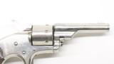 Colt Open Top Pocket Model Revolver 22 caliber Nickel 1871-1877 - 4 of 18