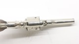Colt Open Top Pocket Model Revolver 22 caliber Nickel 1871-1877 - 12 of 18