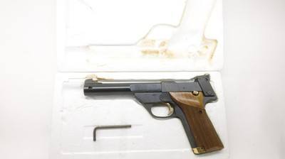 High Standard Supermatic Trophy 22lR New old stock in box 1981 - Image 18 of 19