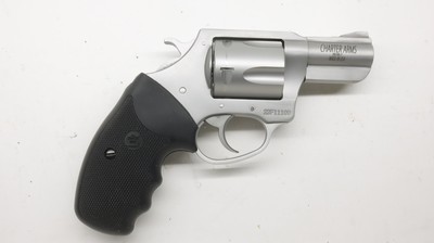 Charter Arms Pit Bull 9mm Stainless in case, 2 hammers 79920