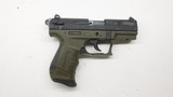 Walther P22 22 Smith & Wesson 3 x mags OD Green