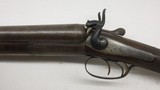 W. Griffiths Hammer gun, 12ga 29