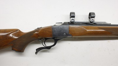 Ruger Number 1 22 250 Rem 26" barrel 1" Rings 1984 Red Pad