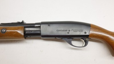 Remington 572 Lightweight Crow Wing Black Filedmaster 22LR 23