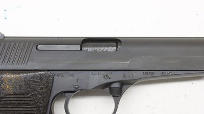 Ceska Zbrojovka CZ 52 7.62 Tokarev Semi auto Roller Locking Pistol 1953 - Image 4 of 19