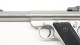 Ruger Mark II Target Stainless 22LR, 5.5