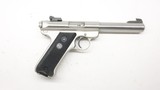 Ruger Mark II Target Stainless 22LR, 5.5